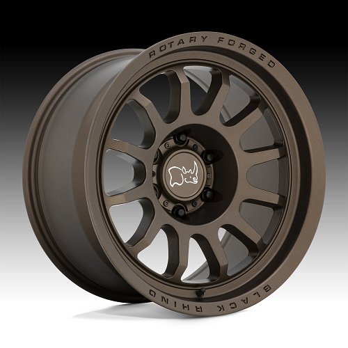 Black Rhino Rapid Matte Bronze Custom Truck Wheels 1